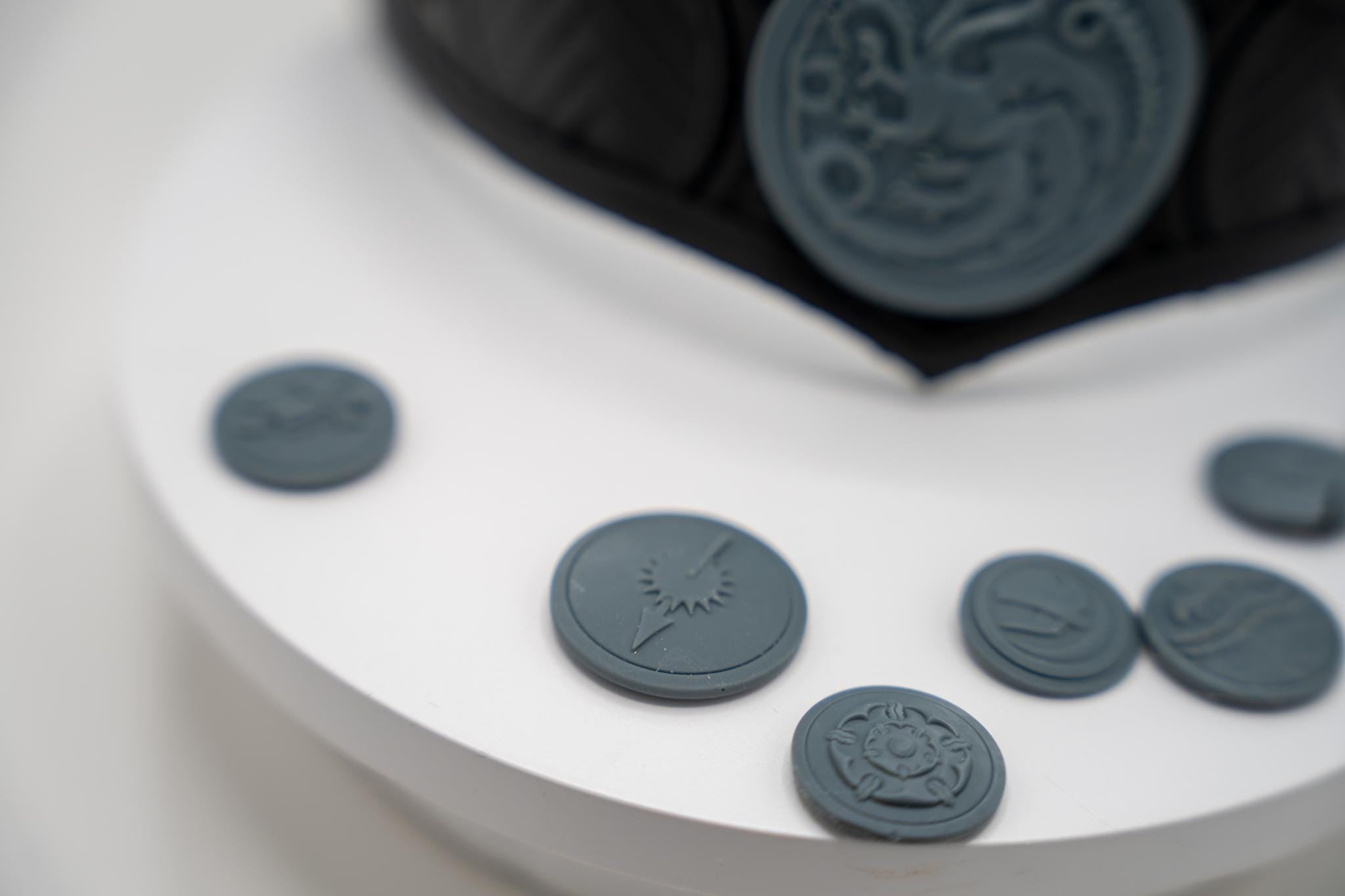 Rhaenyra Targaryen / Viserys Crown Kit - High Detail Resin Printed Crests !
