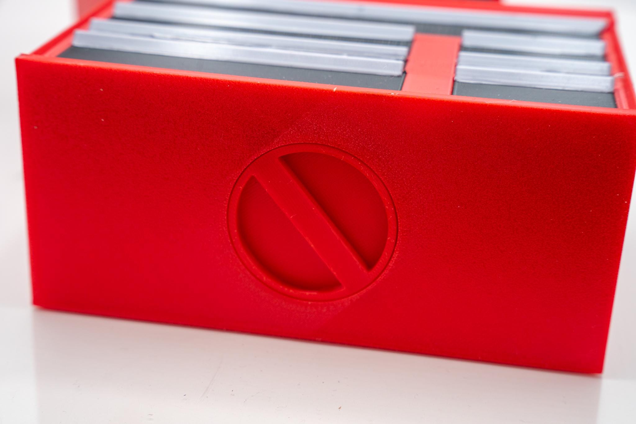 Toolbox Bank with Hinged Working Lid - Inspired by Rolling Cart Big Toolbox Brands Piggy Bank