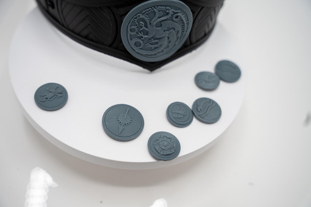 Rhaenyra Targaryen / Viserys Crown Kit - High Detail Resin Printed Crests !