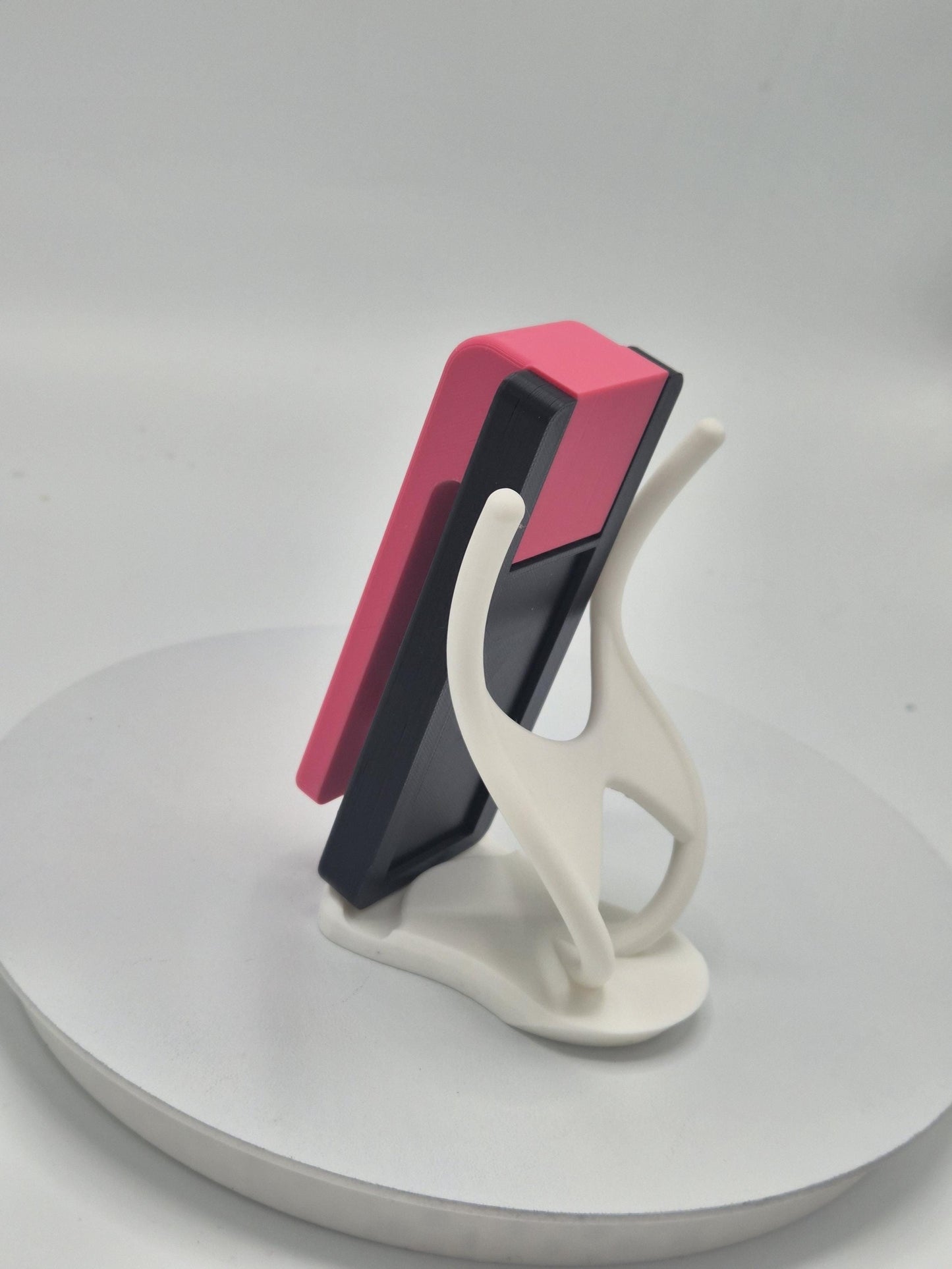 Gravity Auto-Grabbing Towel Holder | for Bathroom, Kitchen, Pain Cave, Zwift, Treadmill, etc. | 3D Printed