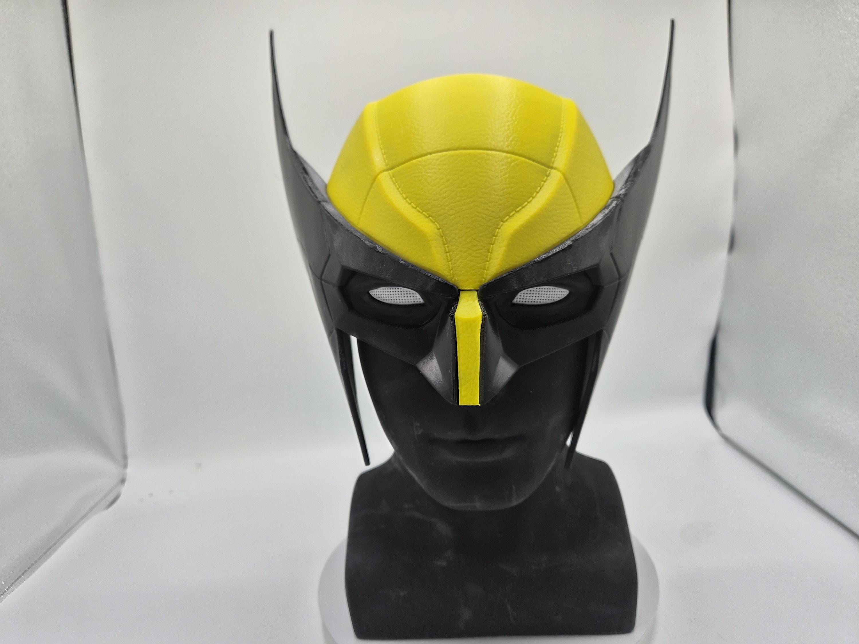Wolverine 2026 PS5 Imsomniac Cowl - 3D Printed Helmet / Mask!  Custom Sizing!