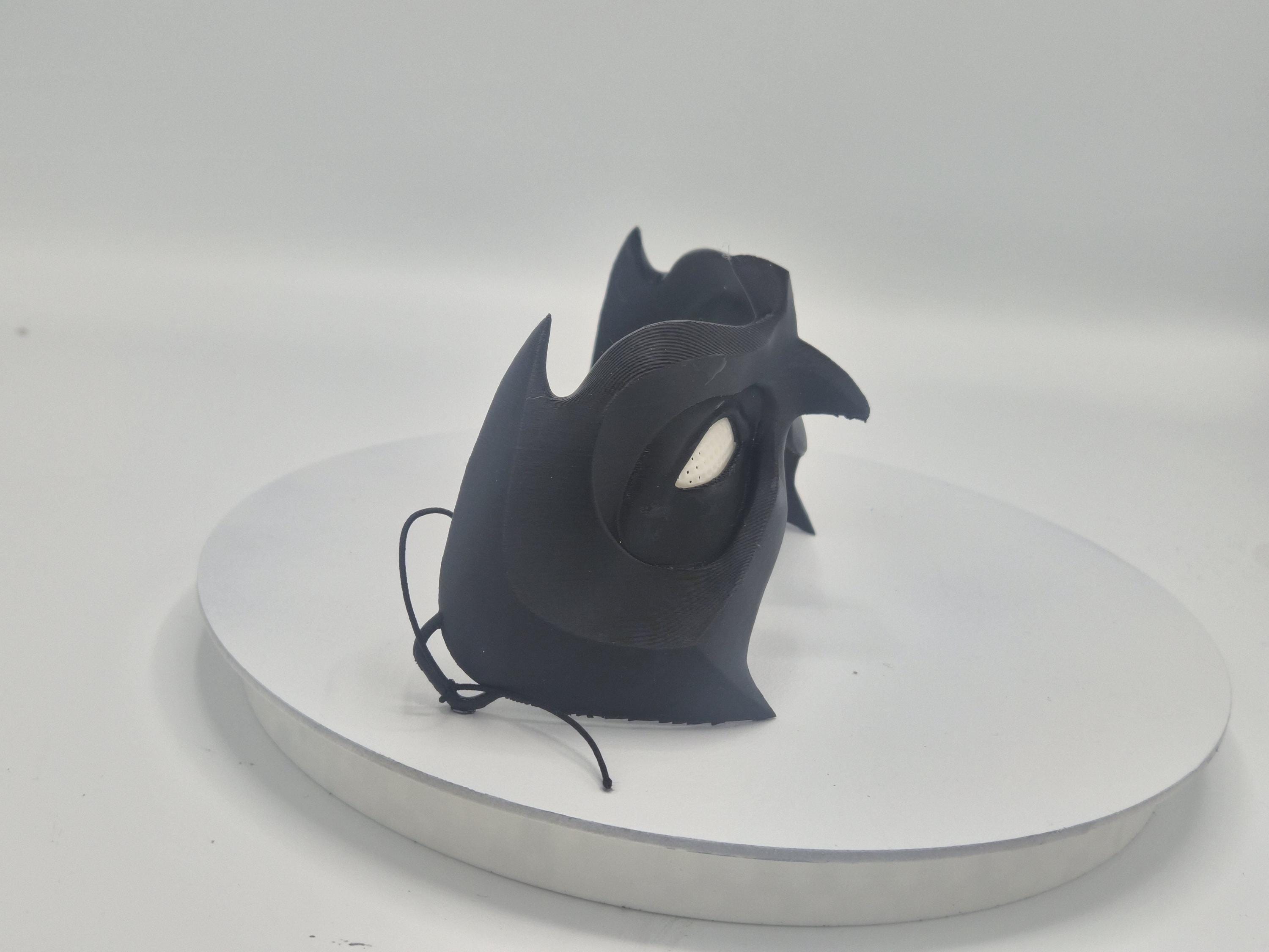 Superhero Sidekick 3D Printed Masks  – Cosplay Mask for Robyn / Night-Wing