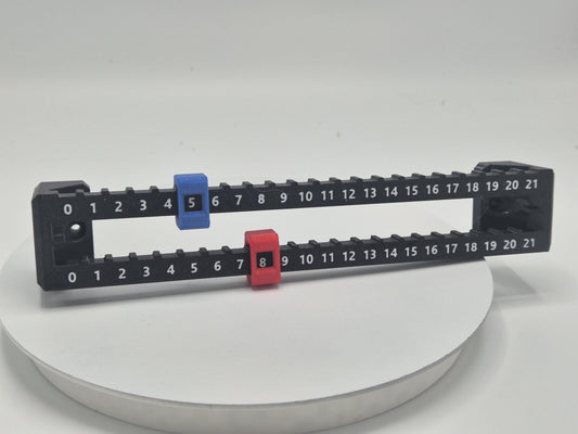 Cornhole Scoreboard / Scorekeeper Accessory | 3D Printed | Includes Mounting Screws and Custom Colors!