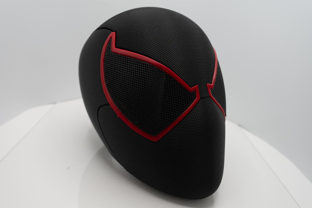 Scarlet Spider-Man Helmet - 3D Printed Cosplay / Display / Halloween