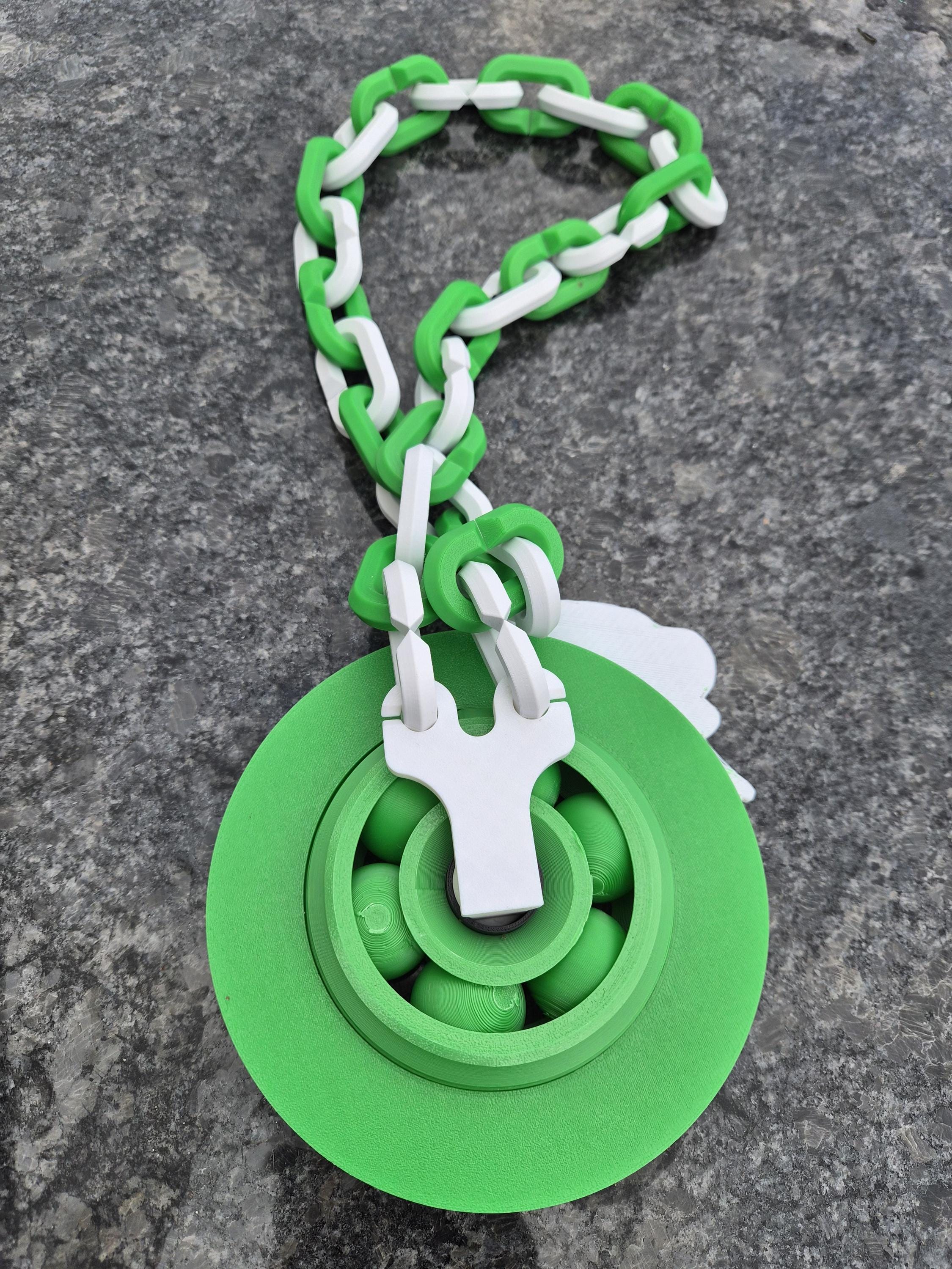 Saquon Sports Spinner Chains - Philly Birds / Birds Superfan Big Game Day Oversized Spinning Chain