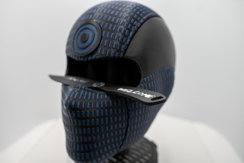 Bullseye Inspired Helmet + Free Knife - 3D Printed Cosplay / Display / Halloween