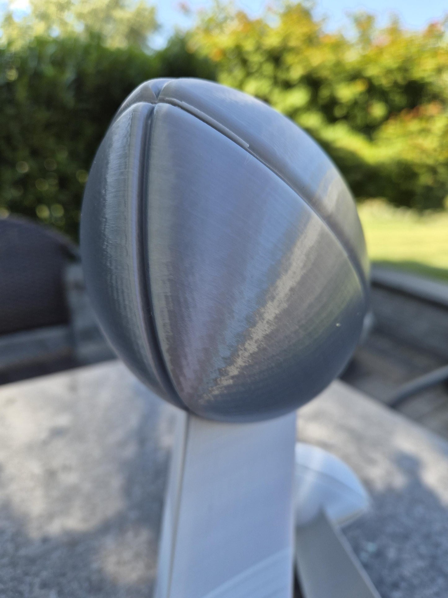 Fantasy Football 3D-Printed Trophy with Custom Winner / Year Insert