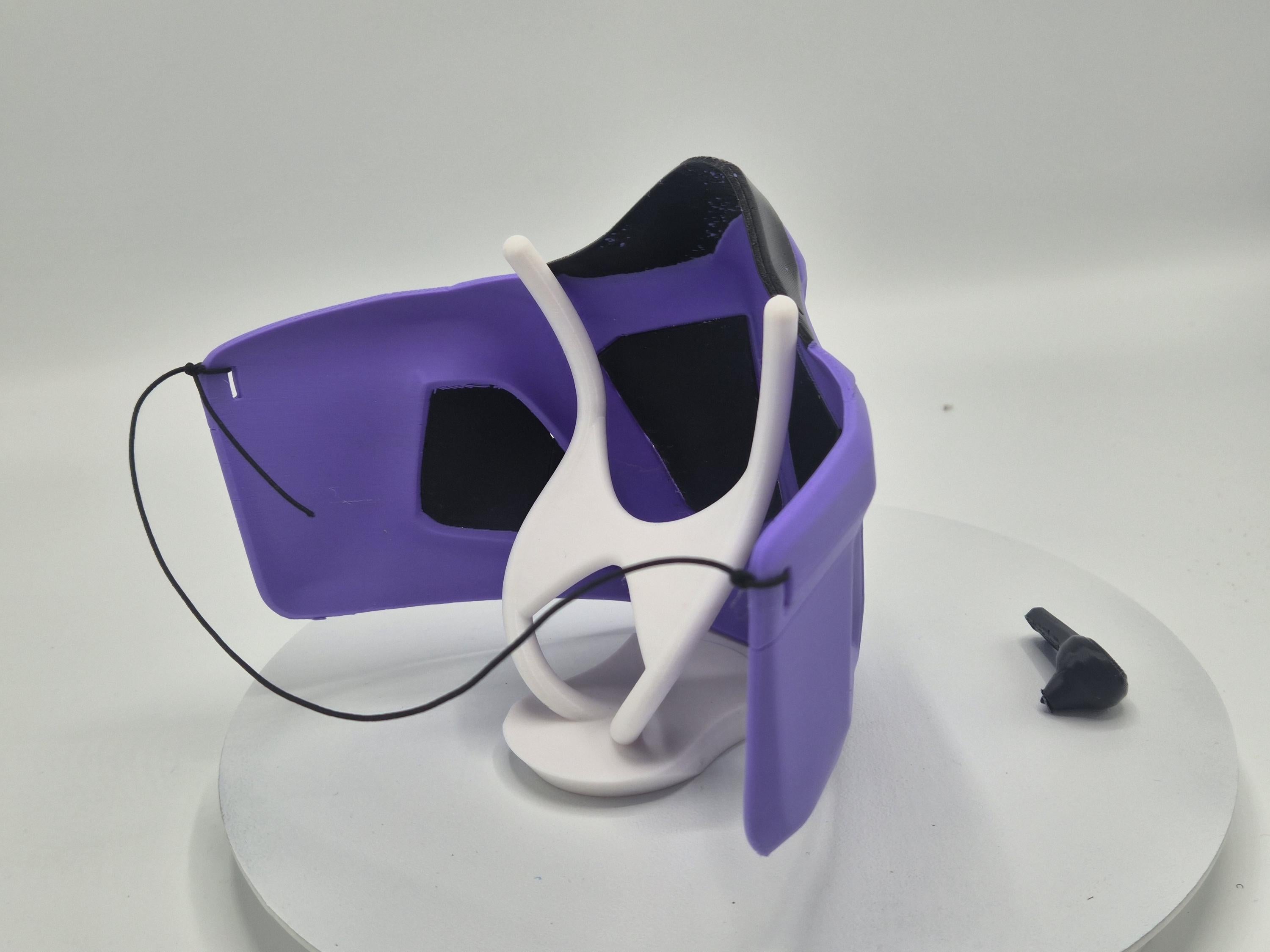 Hawkeye Marvel Rivals - 3D Printed Mask with Elastic