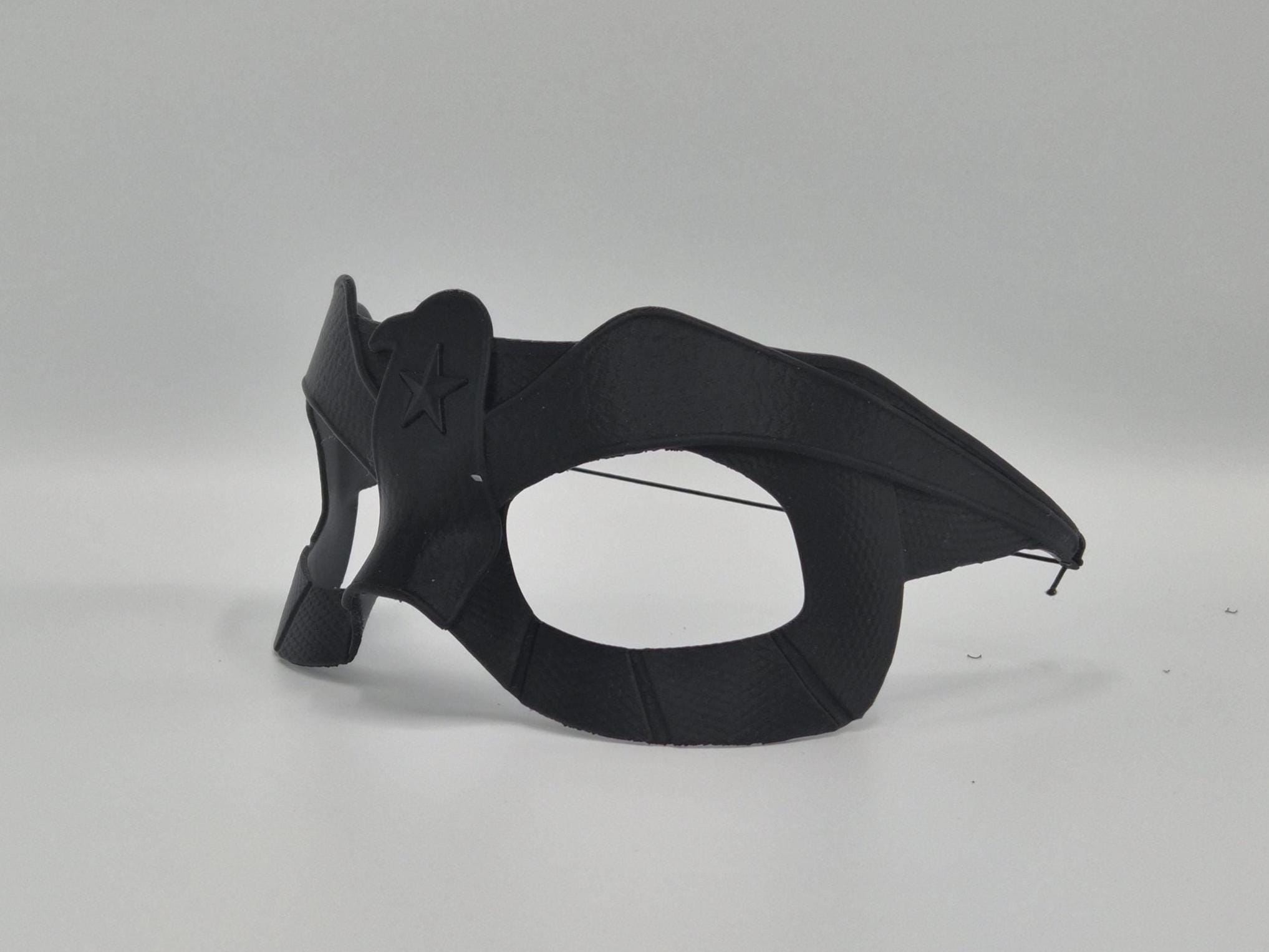 Soldier Boy 1950s Mask with Elastic - 3D Printed Mask for Cosplay / Halloween