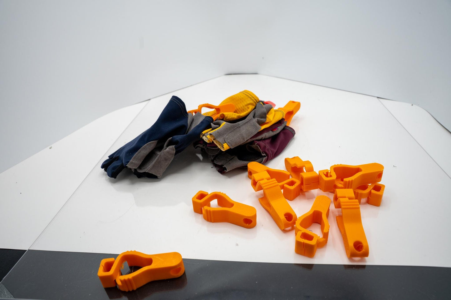 Glove Clips 4-Pack / Hooks for Organization - Keep Pairs Together, Hang Them Up, Get Organized!