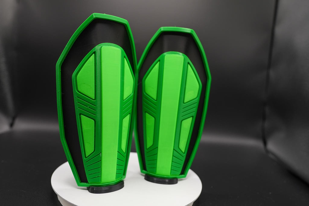 Lantern Corps - Guy Gardner Forearm Gauntlets - Green Orange Red Yellow Lantern / Lanterns