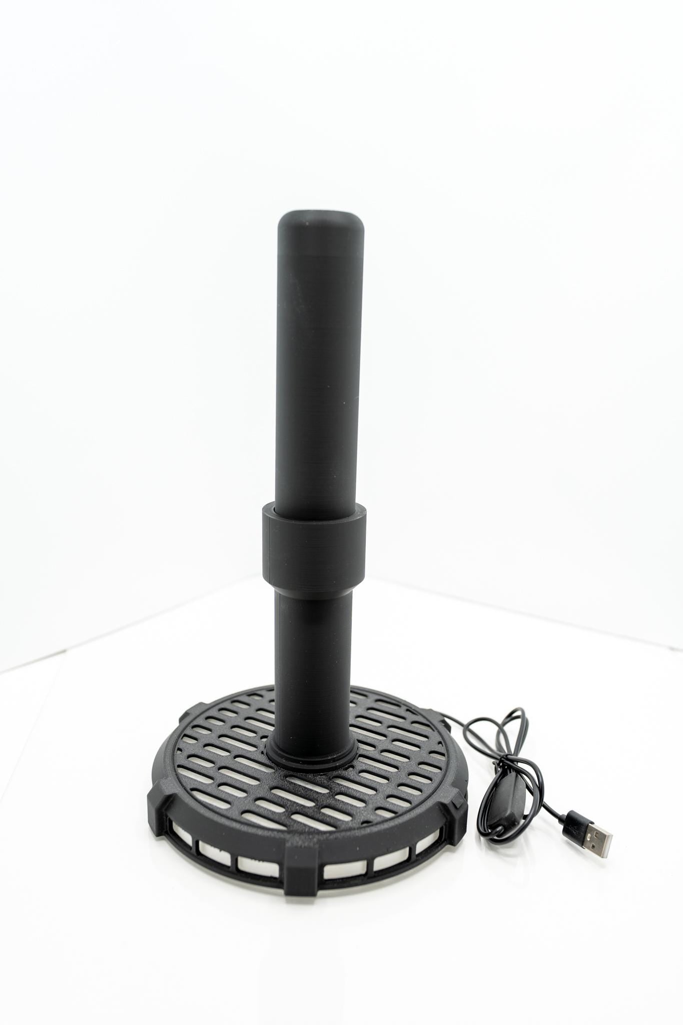 Cosplay Helmet Display Stand with Optional LED Underglow