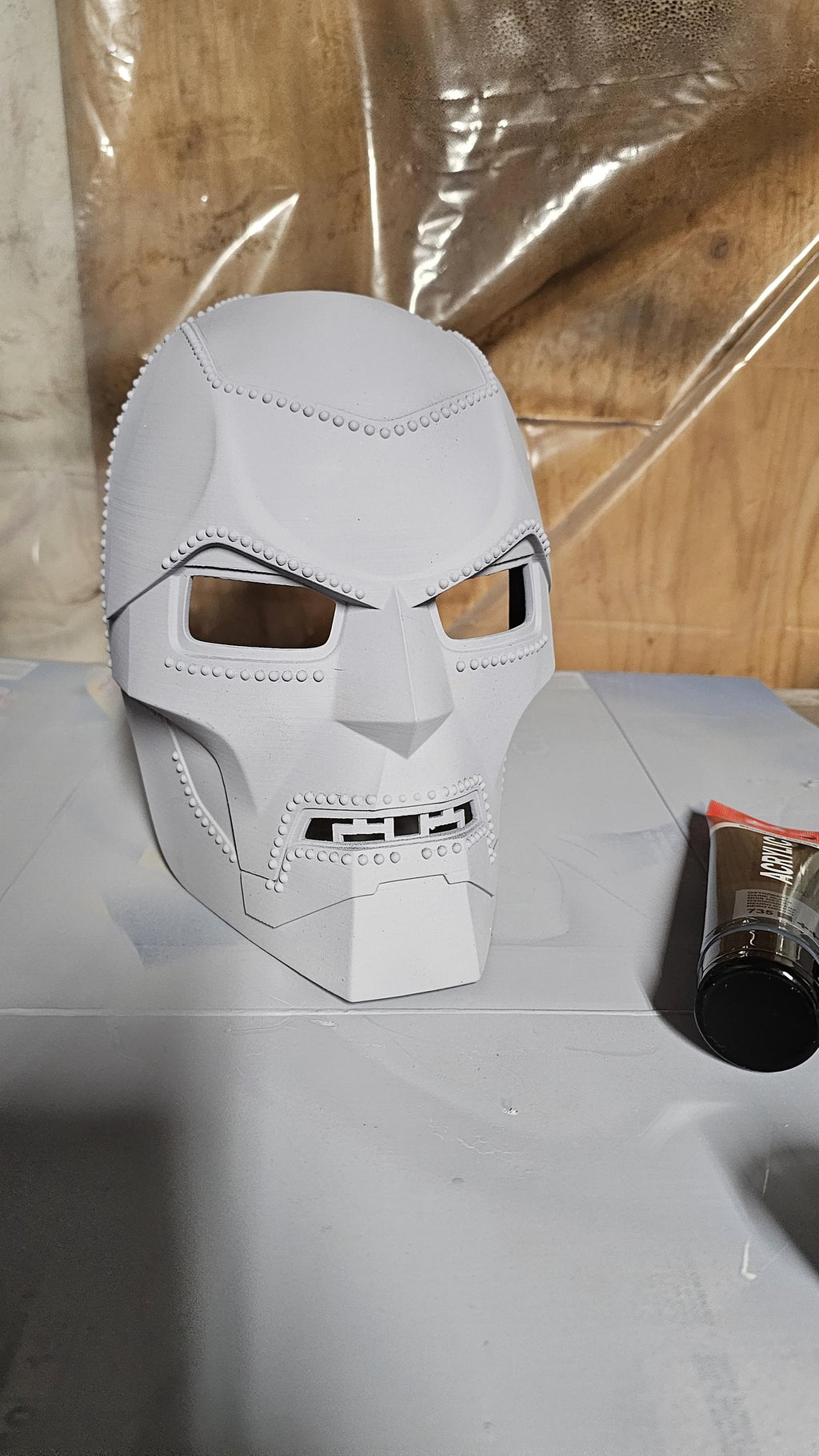 3D Printed Doctor Doom Mask - RDJ Secret Wars Version - Victor Von Doom
