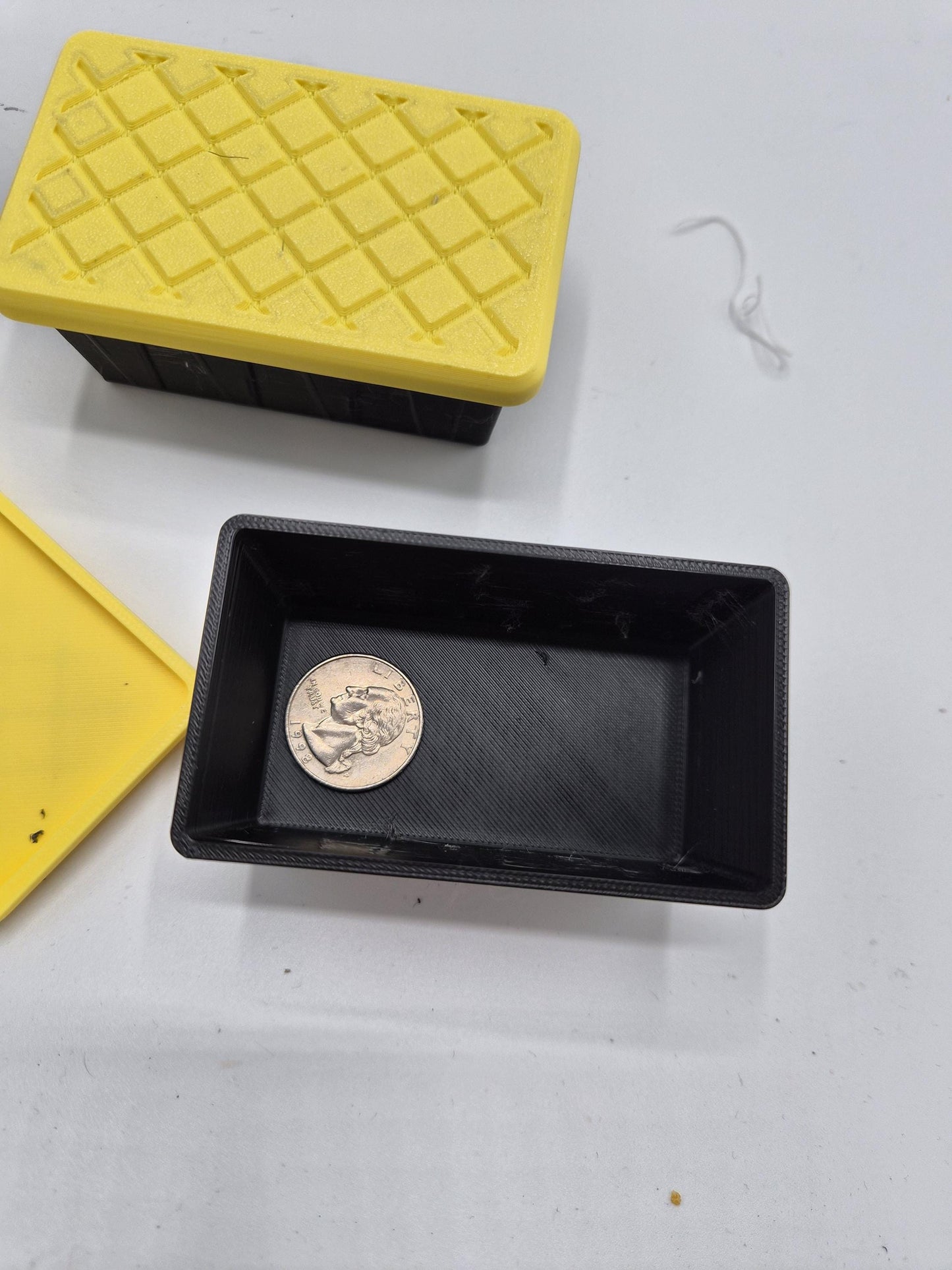 Mini Desktop HDX Storage Totes | 3D Printed with Stacker / Storage Rack Option!