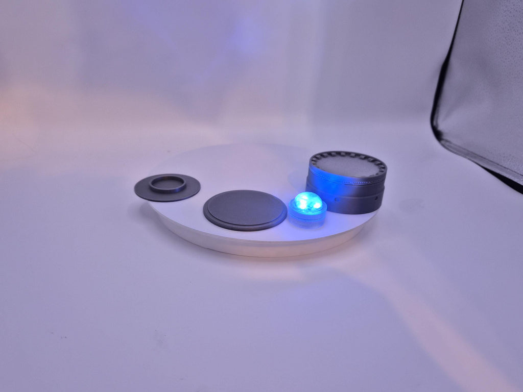 Mandalorian Inspired Bounty Puck - LED Light with Remote!